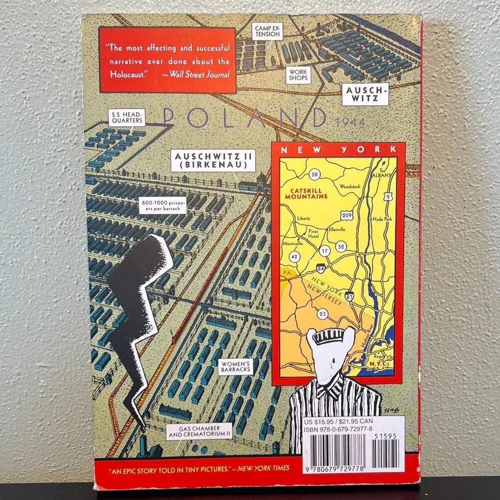 Maus II: A Survivor’s Tale by Art Spiegelman Graphic Novel Holocaust YA Book